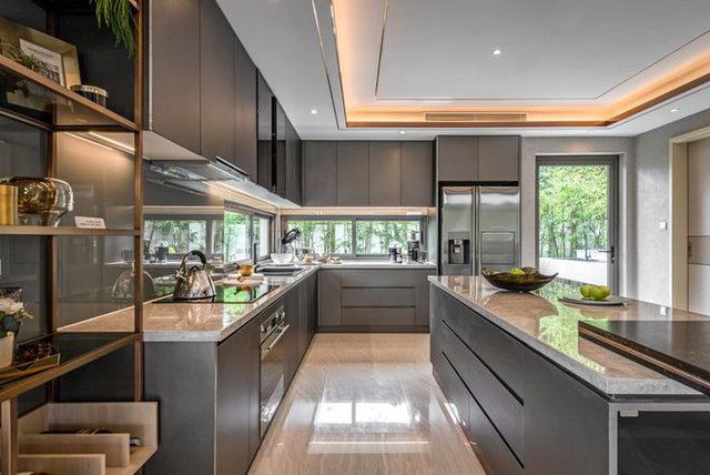 Biệt thự hơn 300m2, tốn gần 8 tỷ với thiết kế sang trọng, view c&oacute; hồ c&oacute; vườn tho&aacute;ng m&aacute;t - Ảnh 7.