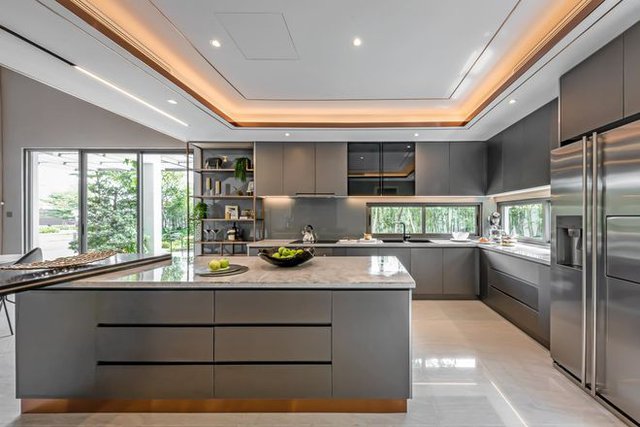 Biệt thự hơn 300m2, tốn gần 8 tỷ với thiết kế sang trọng, view c&oacute; hồ c&oacute; vườn tho&aacute;ng m&aacute;t - Ảnh 5.