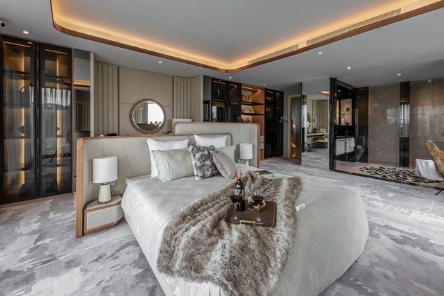 Biệt thự hơn 300m2, tốn gần 8 tỷ với thiết kế sang trọng, view c&oacute; hồ c&oacute; vườn tho&aacute;ng m&aacute;t - Ảnh 14.