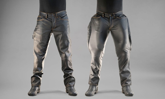 Quần jeans tự phồng như t&uacute;i kh&iacute; gi&uacute;p bảo vệ người đi xe m&aacute;y khi xảy ra tai nạn, c&oacute; gi&aacute; b&aacute;n cao đến bất ngờ - Ảnh 1.