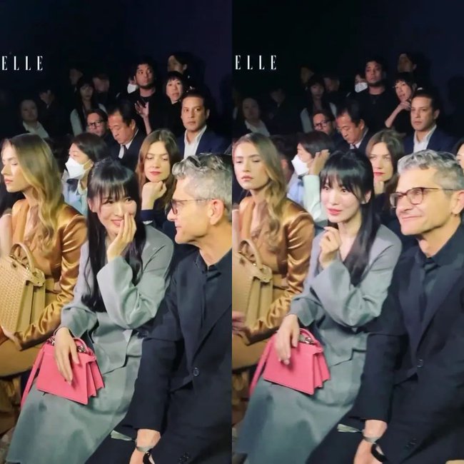 Song Hye Kyo đại náo Milan Fashion Week: Visual gây sốt khi sánh bên nam thần Hứa Quang Hán, được khán giả rần rần ủng hộ - Ảnh 15.
