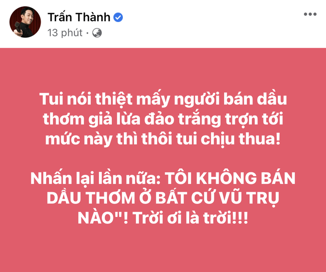 Trấn Thành bức xúc vì bị lợi dụng hình ảnh trắng trợn, nhấn mạnh 1 câu cảnh báo khán giả tránh bị lừa - Ảnh 2.