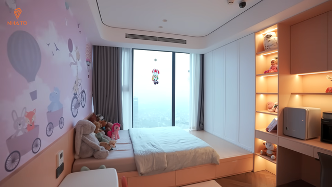 Đột nhập căn hộ đập thông rộng gần 250 m2, phòng ngủ của giúp việc xịn xò đến mức BLV Tạ Biên Cương cũng muốn ứng tuyển - Ảnh 5.