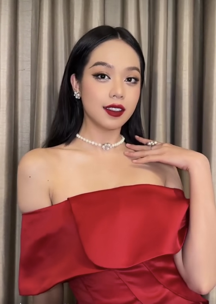 Hoa hậu Thanh Thủy khác biệt thấy rõ sau khi makeup - Ảnh 2.