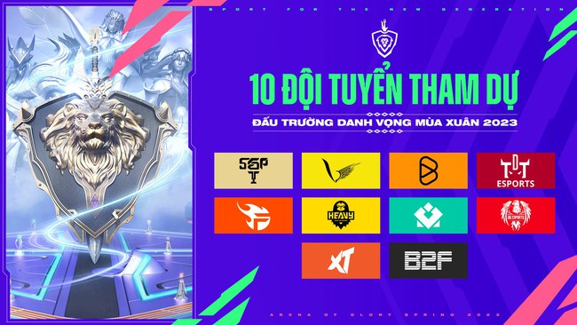 Đấu Trường Danh Vọng Mùa Xuân 2023 duy trì tổng tiền thưởng kỷ lục, đội vô địch bỏ túi 1,8 tỷ đồng - Ảnh 2.