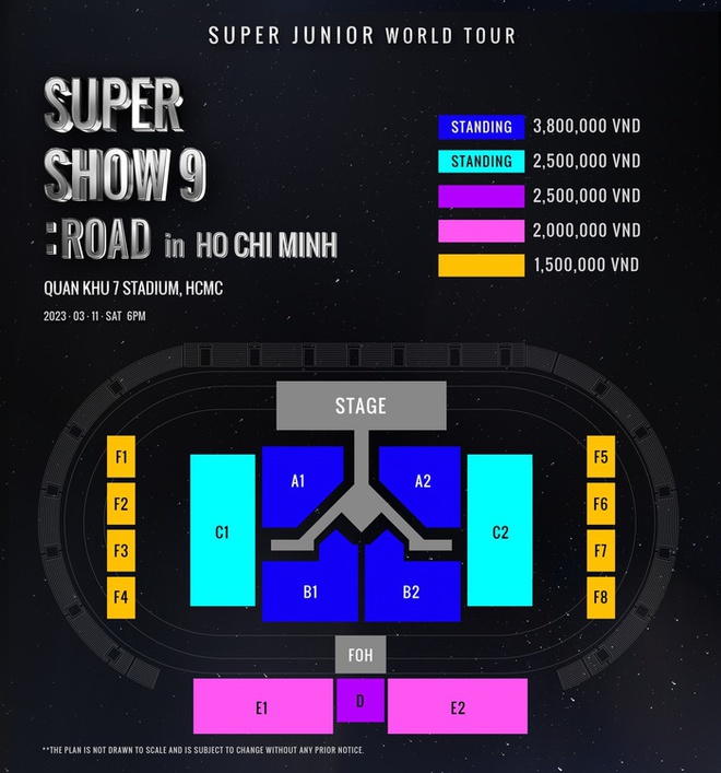 Công bố giá vé concert của Super Junior tại Việt Nam: Rẻ hơn cả show Mỹ Tâm - Hà Anh Tuấn, fan lo lắng vì một lý do! - Ảnh 2.