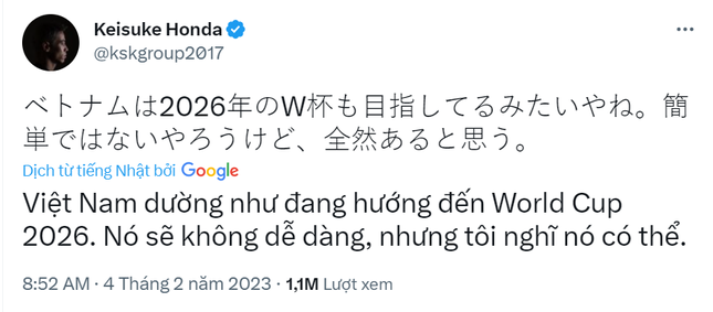 Huyền thoại Nhật Bản: Tuyển Việt Nam có thể dự World Cup 2026 - Ảnh 2.