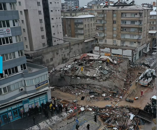 Chùm ảnh chứng minh mức độ tàn phá khủng khiếp của động đất ở Thổ Nhĩ Kỳ: Di tích lịch sử ngàn năm tuổi bị san phẳng trong chốc lát - Ảnh 6.