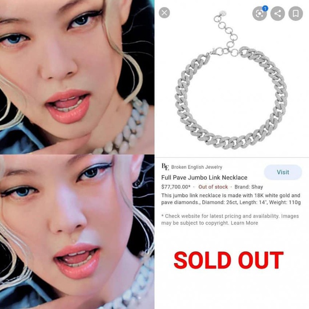 Idol Kpop giúp nhãn hàng xa xỉ chốt đơn ầm ầm: Jennie giúp dây chuyền 1,8 tỷ cháy hàng, áo lông hơn 300 triệu của Rosé fan cũng mua sạch - Ảnh 4.
