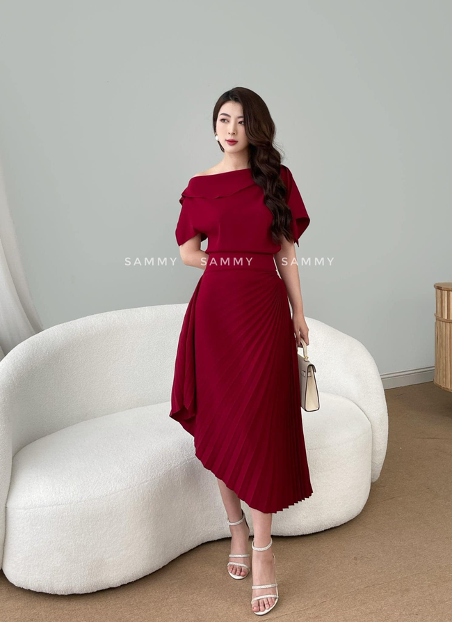 Diện v&aacute;y liền sang chảnh như Quỳnh Lương trong Valentine n&agrave;y - Ảnh 22.