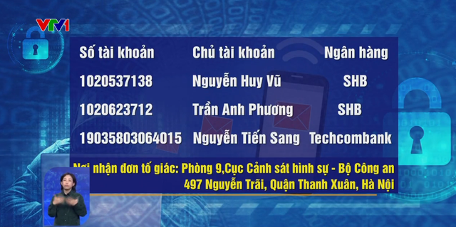 Công bố 18 tài khoản ngân hàng của các đối tượng lừa đảo - Ảnh 4.