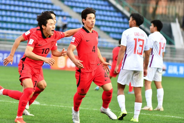 Cầm vàng để vàng rơi, U20 Trung Quốc ngậm ngùi nhìn Hàn Quốc vào World Cup - Ảnh 1.