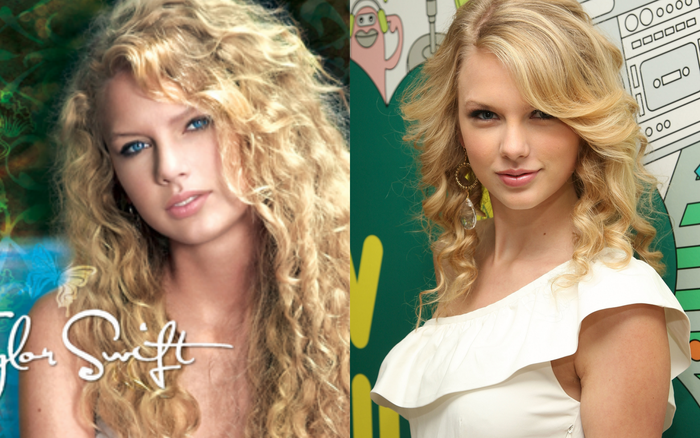 Taylor Swift was once forbidden by her mother to wear red lipstick - Photo 1.