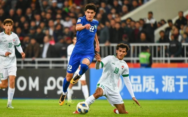Cầu thủ Iraq bỏ lỡ không tưởng, U20 Uzbekistan đăng quang giải châu Á - Ảnh 1.