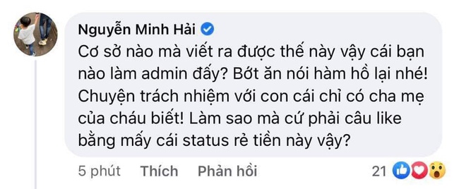 Bạn trai cũ Hòa Minzy lên tiếng trước thông tin không chu cấp tiền nuôi con hậu chia tay - Ảnh 2.