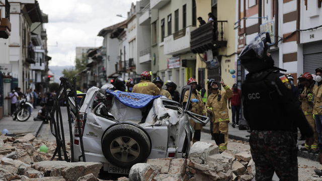 Động đất mạnh 6,8 độ làm rung chuyển Ecuador, ít nhất 4 người thiệt mạng - Ảnh 5.