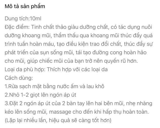 Thần dược nâng mũi giá 59k bán tràn lan trên mạng, netizen nhận xét: Lừa đảo, vô tri vô giác! - Ảnh 4.