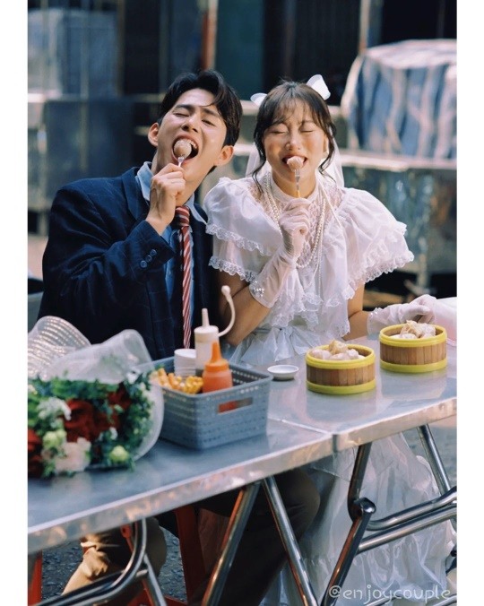 Phát sốt bộ ảnh cưới của đôi diễn viên Hàn được chụp ở Việt Nam - Ảnh 5.