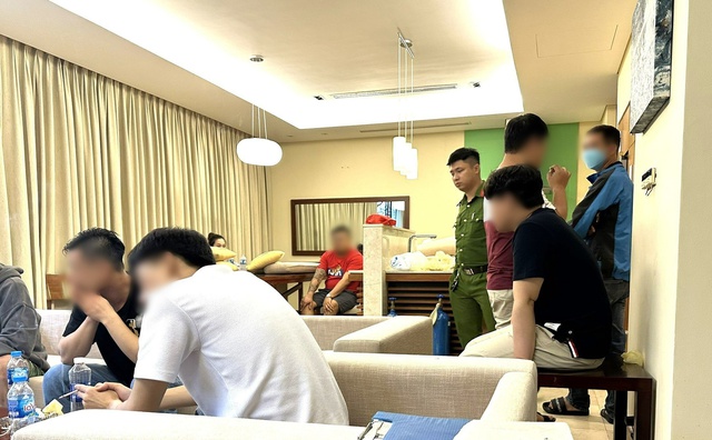 Phát hiện nhóm 7 người tổ chức sử dụng trái phép ma túy trong biệt thự ven biển Đà Nẵng - Ảnh 1.
