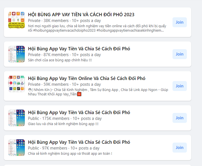 Xuất hiện hàng loạt hội nhóm rủ nhau “bùng nợ” app vay tiền online: Hậu quả khôn lường! - Ảnh 1.