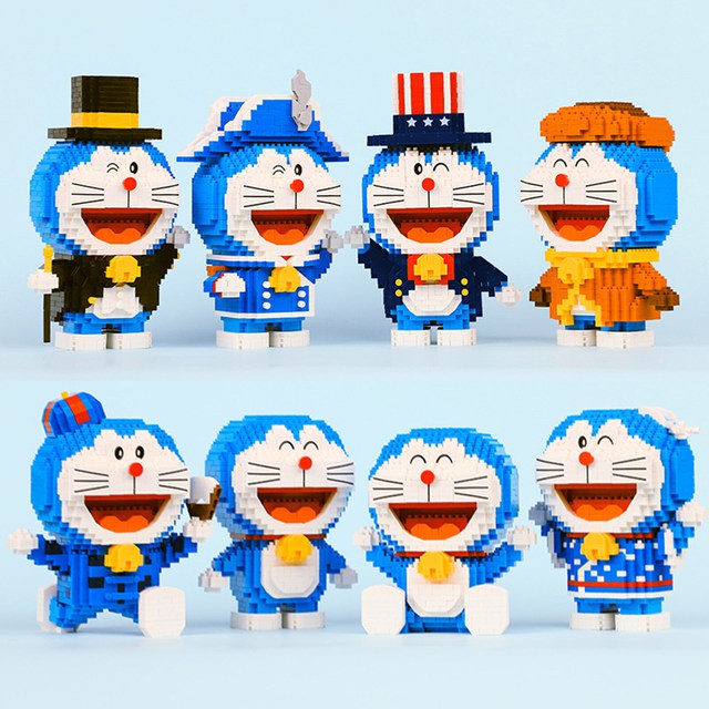 Đồ chơi Doraemon lắp ráp lego Keeppley  banmohinhtinhcom