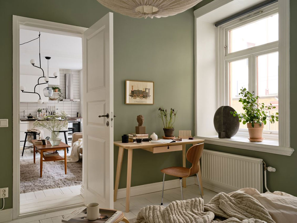 Căn hộ nhỏ 47m² đốn tim chị em nhờ vẻ đẹp tươi mát, đầy hơi thở mùa xuân - Ảnh 7. Căn hộ nhỏ 47m² đốn tim chị em nhờ vẻ đẹp tươi mát, đầy hơi thở mùa xuân - Ảnh 7.