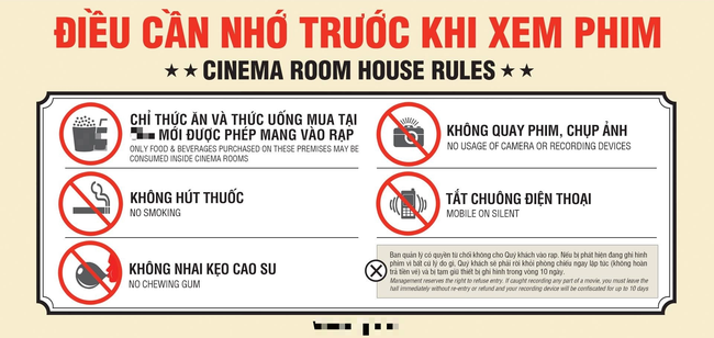 Sau vụ việc của Trấn Thành, cách cư xử và loạt quy tắc tại rạp phim được các bạn trẻ suy ngẫm - Ảnh 3.