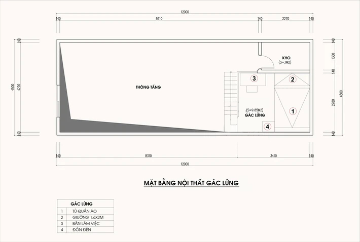 Cải tạo nhà cấp 4 cho gia đình 4 người ở thoải mái và có thể kinh doanh - Ảnh 2. Cải tạo nhà cấp 4 cho gia đình 4 người ở thoải mái và có thể kinh doanh - Ảnh 2.