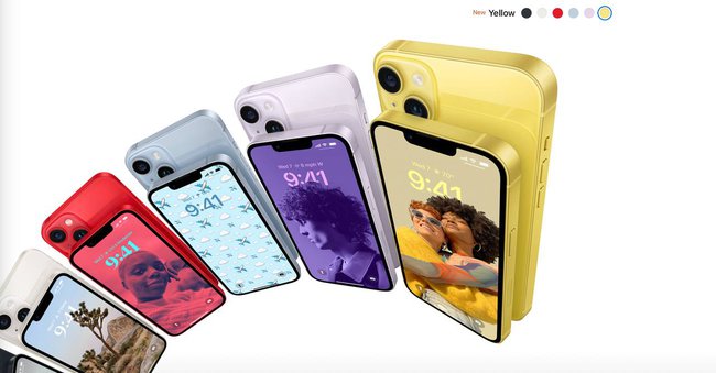 Apple chính thức ra mắt iPhone 14 và iPhone 14 Plus phiên bản màu vàng mới - Ảnh 1.