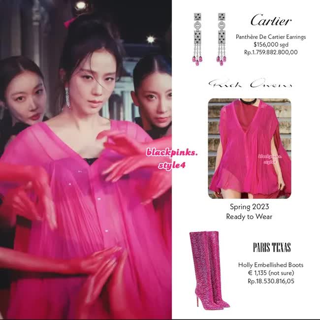 Jisoo chi hơn 7 tỷ đồng cho 11 outfit trong MV solo, bỏ xa 3 em về mặt đầu tư - Ảnh 4.