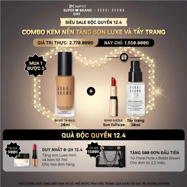 Bobbi Brown đón hè cùng loạt quà khủng chưa từng có: Mua 1 tặng 1, sale đẫm đến 40% duy nhất ngày 12/4 - Ảnh 7.