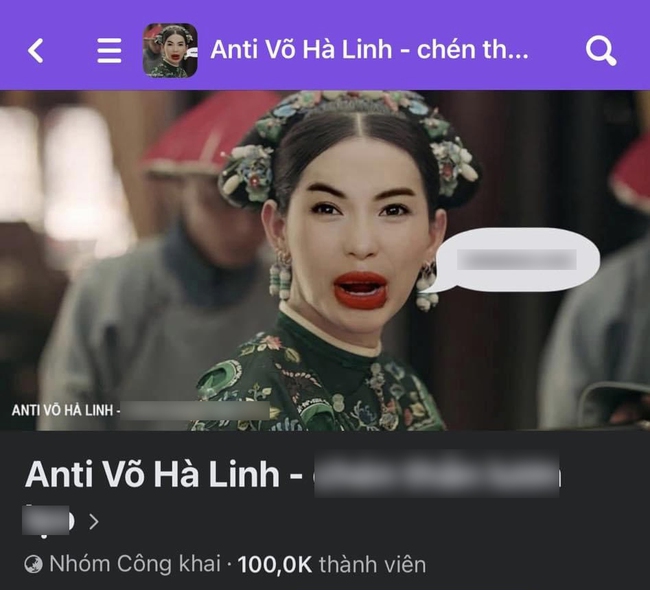 Nh&oacute;m antifan của H&agrave; Linh chạm mốc 100k người chỉ sau 5 ng&agrave;y, tốc độ kh&ocirc;ng thua g&igrave; c&aacute;c ng&ocirc;i sao Vbiz - Ảnh 2.
