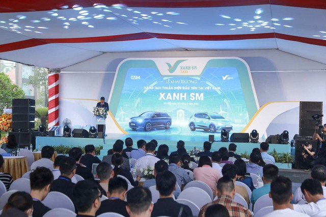 Hãng taxi điện đầu tiên tại Việt Nam chính thức vận hành: Giá cước ra sao? - Ảnh 2.