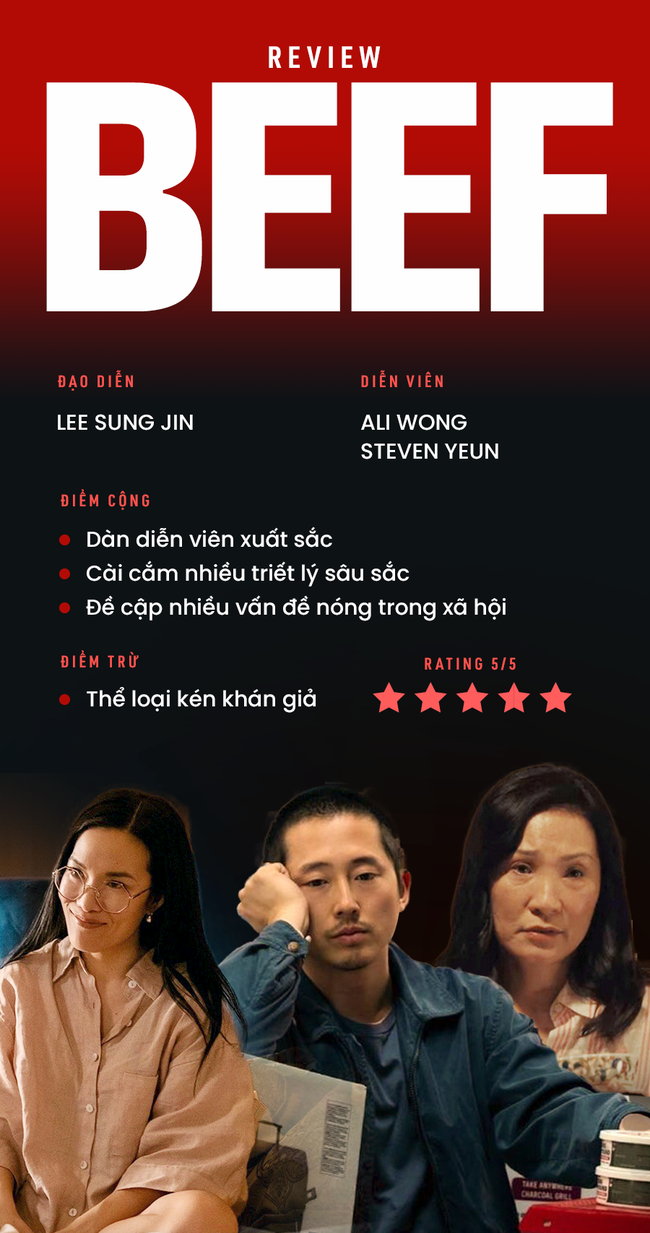 Beef: Bộ phim black comedy xuất sắc của dàn sao gốc Á và bài học đắt giá cho những chiếc mỏ hỗn - Ảnh 6.