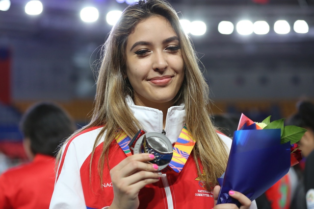 Mỹ nh&acirc;n SEA Games 32 g&acirc;y sốt với nhan sắc g&acirc;y thương nhớ: B&ocirc;ng hồng lai với chiều cao l&ecirc;n tới 1m80 - Ảnh 2.