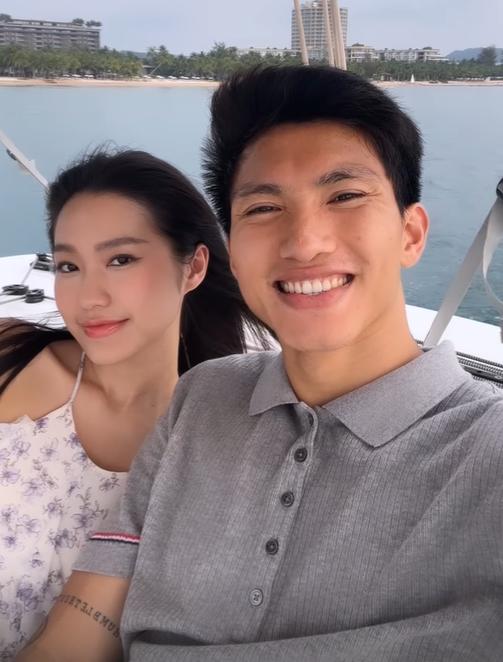 Văn Hậu đưa bạn gái Top 10 Hoa hậu đi du lịch sau khi nàng hoàn thành khóa luận tốt nghiệp trường Luật - Ảnh 2.