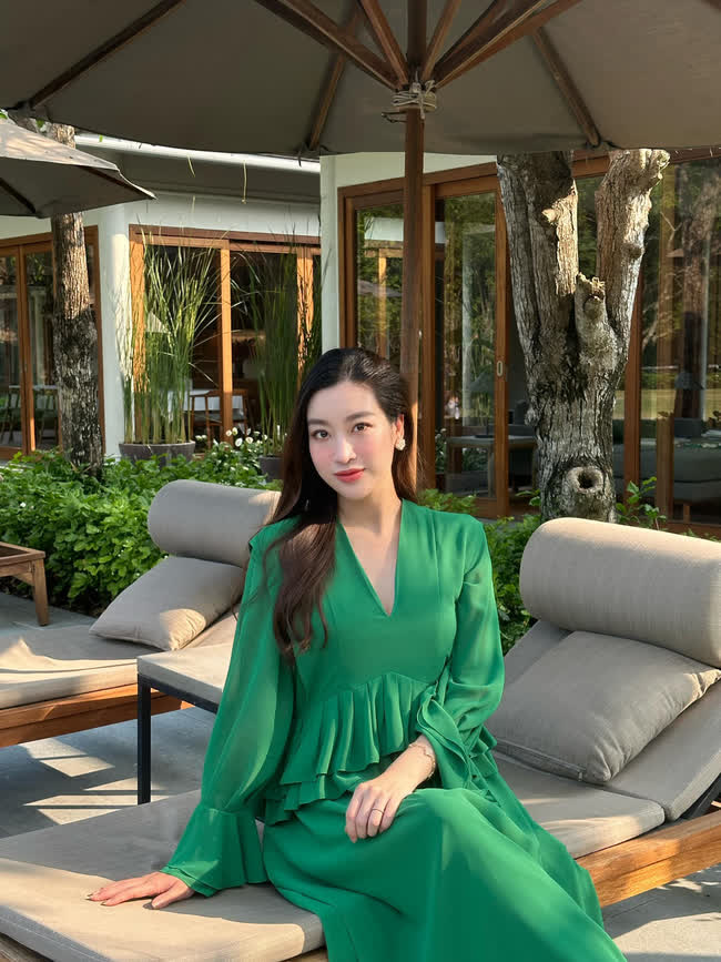 Hoa hậu Việt Nam được khen ra dáng phu nhân hào môn: Có bất động sản hoành tráng, lên chức bà chủ từ khi chưa lập gia đình - Ảnh 2.
