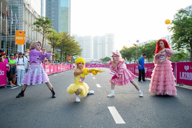 Giải chạy quy tụ loạt runners “chất như nước cất”: Lương Thuỳ Linh, Isaac cùng các nàng hậu nổi bần bật nhưng spotlight lại là dàn “công chúa đường chạy” - Ảnh 10.