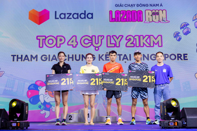 Chuyện chưa kể về hành trình giành vé tham dự chung kết Lazada Run tại Singapore của 4 nhà vô địch: “Chúng tôi tập chạy bất kể nắng mưa” - Ảnh 3.