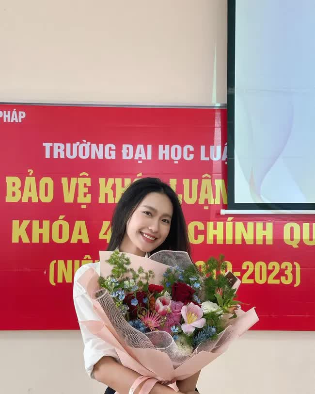 Văn Hậu tiết lộ Doãn Hải My được 10 điểm tuyệt đối ngày bảo vệ khoá luận tốt nghiệp trường luật - Ảnh 2.