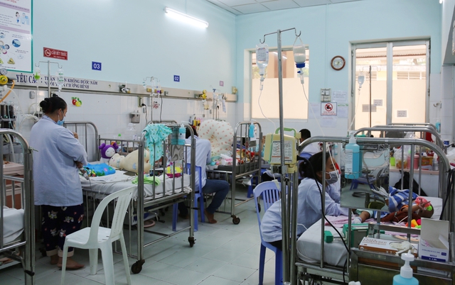 TP.HCM nóng oi bức, trẻ em nhập viện tăng cao: Bác sĩ Nhi đưa khuyến cáo - Ảnh 1.