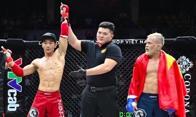 Cao thủ Brazil thua oan võ sĩ Việt: Liên đoàn MMA nhận lỗi, kỷ luật 3 trọng tài - Ảnh 1.