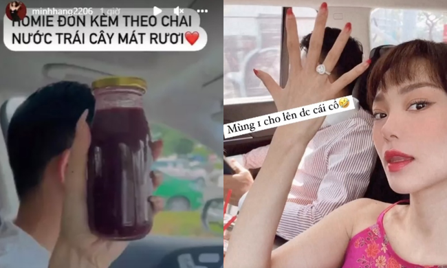 Mẹ bầu Minh Hằng khoe cận mặt mộc, hé lộ tính cách của chồng đại gia qua 1 hành động - Ảnh 3.