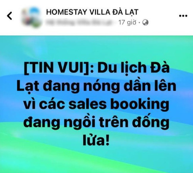 Chuyện tưởng đ&ugrave;a: sales ph&ograve;ng kh&aacute;ch sạn Đ&agrave; Lạt than ế kh&aacute;ch d&ugrave; sắp v&agrave;o kỳ nghỉ lớn trong năm - Ảnh 2.