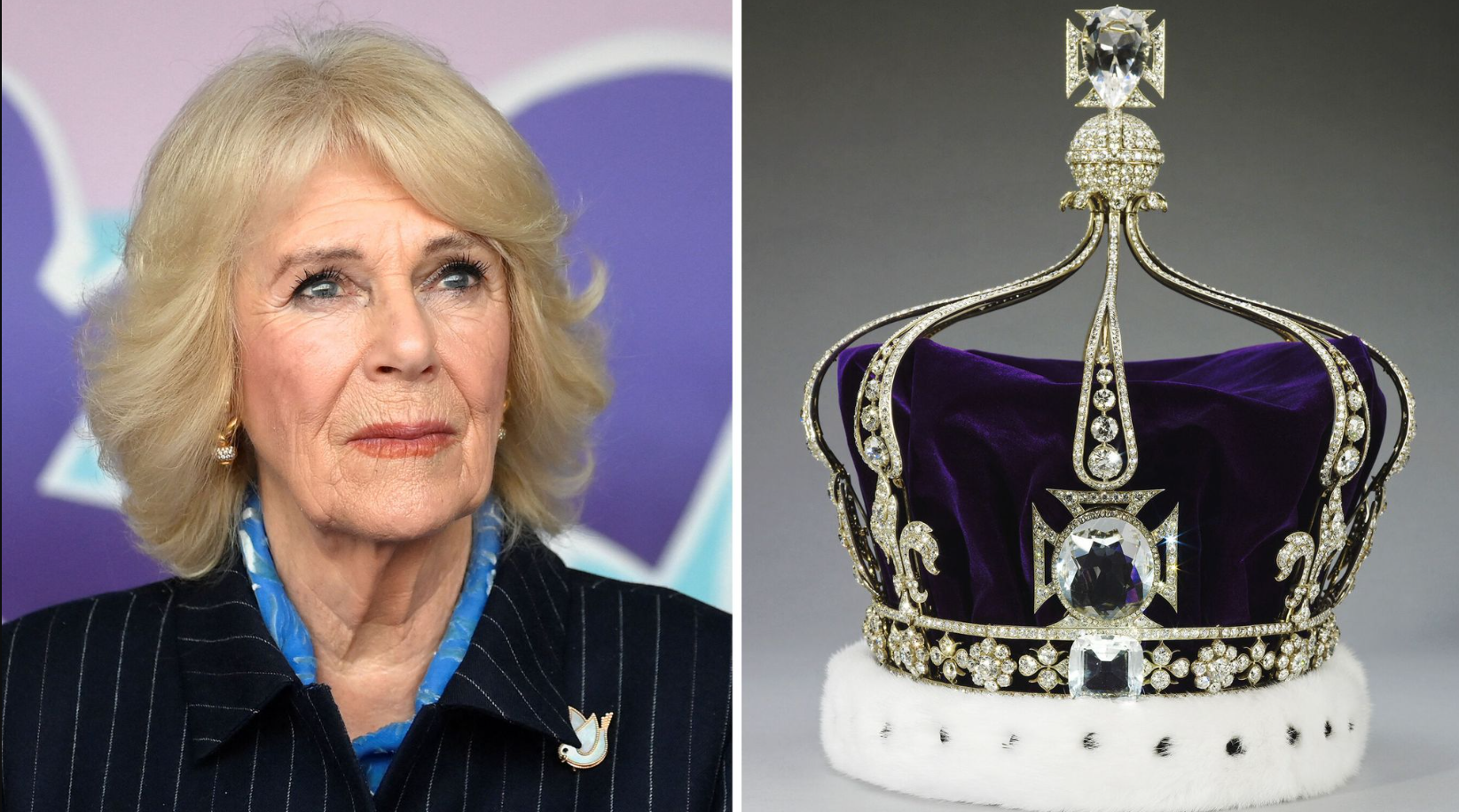 Vương hậu Camilla tháo bỏ viên kim cương trăm triệu đô ra khỏi vương miện đăng quang - Ảnh 2.