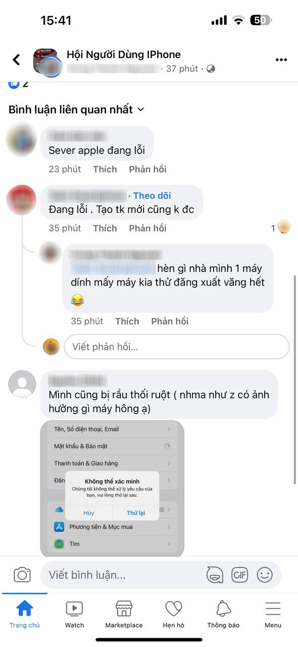 Hàng loạt iPhone tại Việt Nam bỗng nhiên dở chứng Không thể xác minh - Ảnh 2.