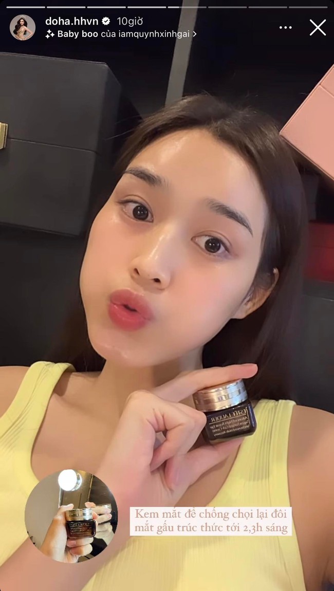 Cận cảnh l&agrave;n da căng mịn của Đỗ H&agrave;, v&agrave; đ&acirc;y l&agrave; loạt bảo bối gi&uacute;p n&agrave;ng sở hữu mặt mộc đẹp m&ecirc; - Ảnh 6.