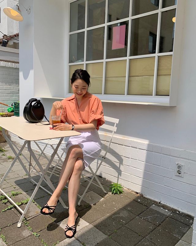 Nữ blogger Hàn với sở trường diện váy áo pastel: Trang phục phù hợp để chị em diện vào mùa hè - Ảnh 7.