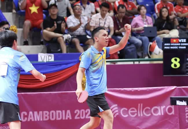 B&oacute;ng b&agrave;n Việt Nam viết tiếp lịch sử, hạnh ph&uacute;c vỡ o&agrave; sau 26 năm chờ đợi cho tấm HCV SEA Games - Ảnh 6.