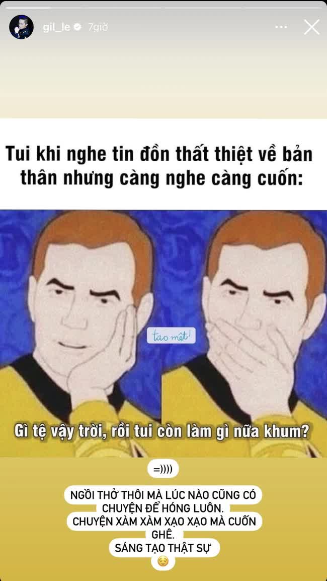 Gil Lê tỏ rõ thái độ trước loạt ồn ào đời tư trong quá khứ bị đào lại - Ảnh 2.